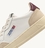 ZAPATILLAS MEDALIST LOW DE ANTE Y PIEL BLANCAS Y BURGUNDY